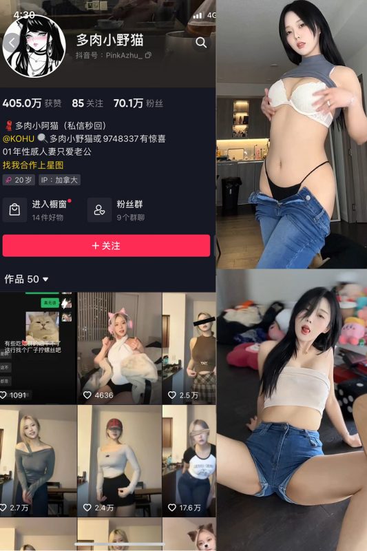 抖音 多肉小野猫 微密圈 NO.058期 【29P19V】最新至：2024.8.12-微密空间-密资库